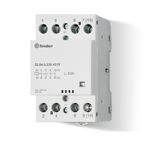 MINICONTACTOR 4NA 63A 230VCA